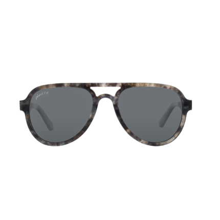 Gafas de Sol Redondas Boho-Chic - Negro Mate